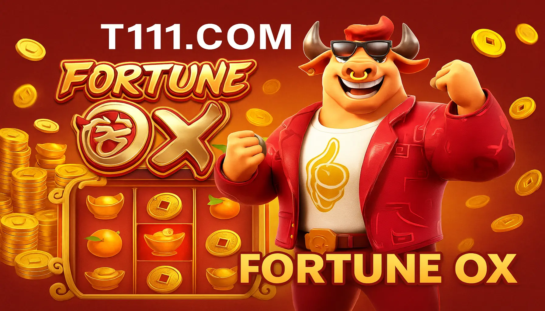 Fortune Ox no T111.COM - Aposte Agora e Reivindique Seus Ganhos