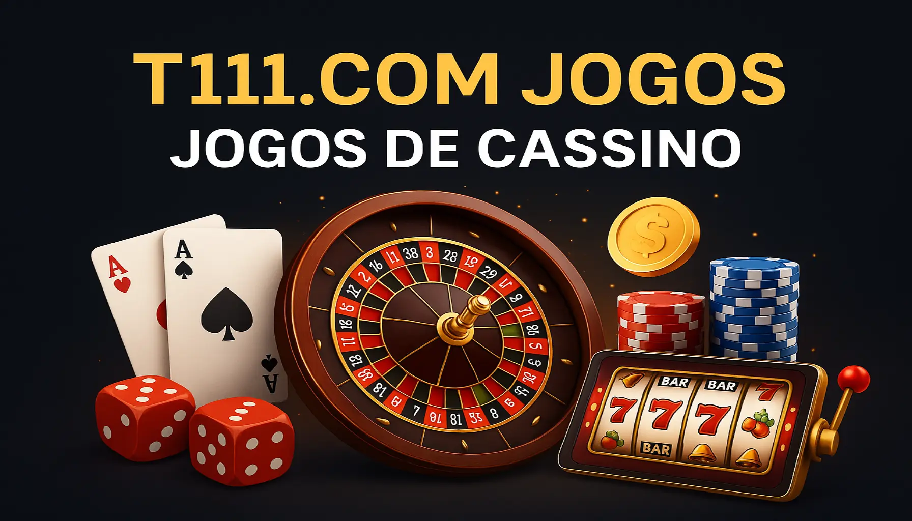 Jogos de cassino online inovadores e emocionantes na T111.COM
